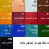 رنگ ویترای باران