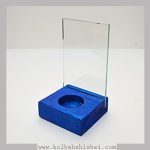 جاشمعی چوبی+ شیشه ابزار خورده