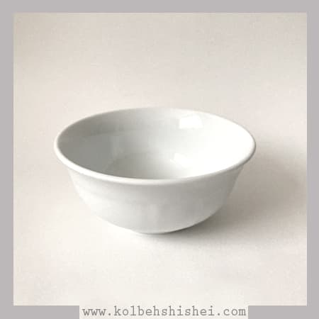 کاسه سفید چینی قطر 16