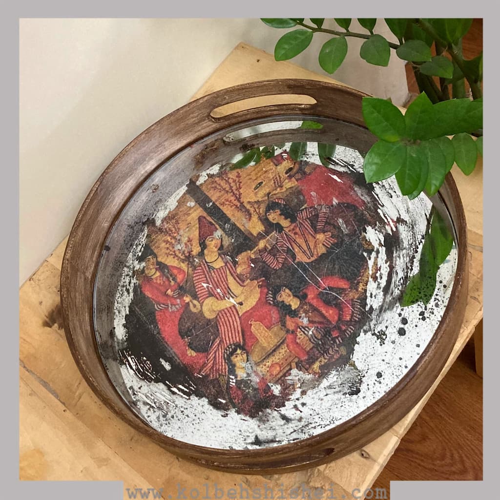 آینه آنتیک دکوراتیو