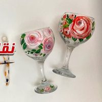نقاشی روی گیلاس