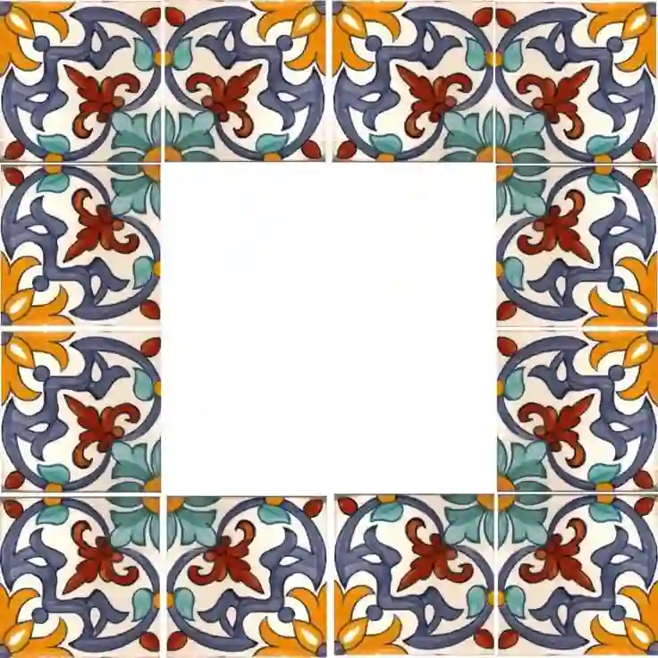 الگوی پرینت شده و آماده ویترای مناسب آینه