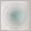 ظرف شیشه‌ای گرد ساده